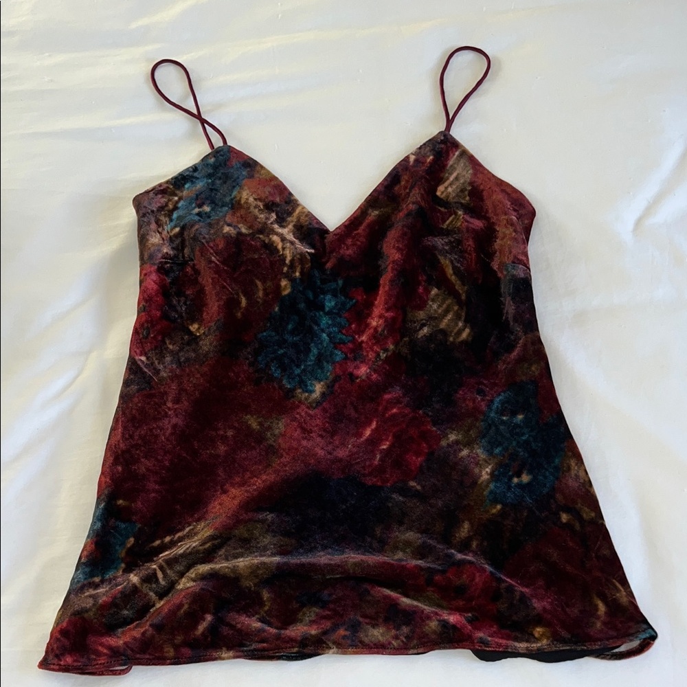 Polo Ralph Lauren Multicolor Velvet Top